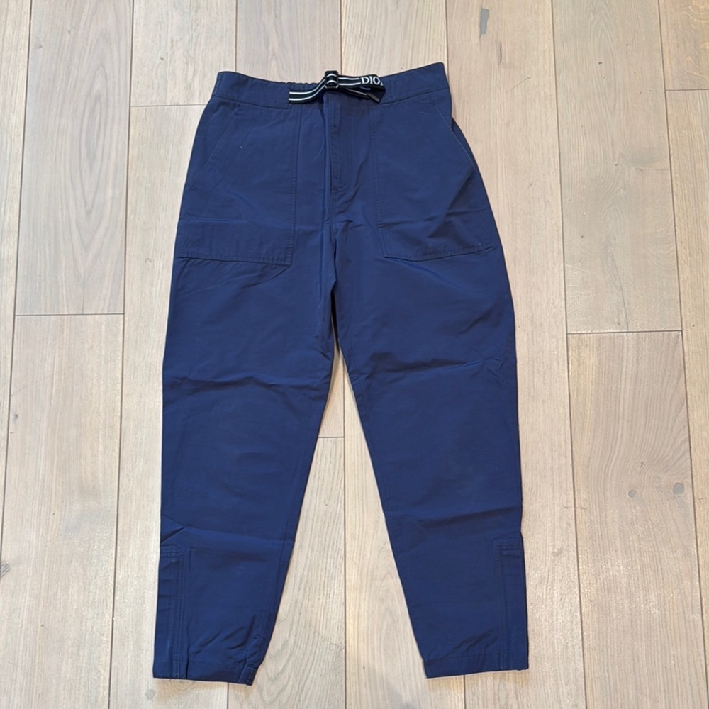 Christian Dior Technical Navy Jogger Pants